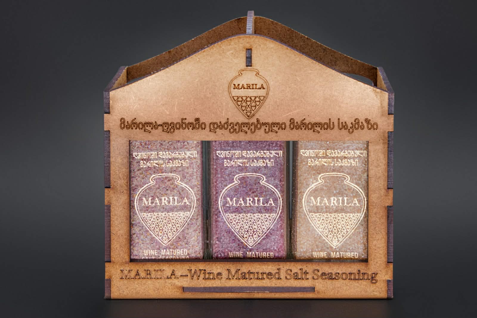 Wine Salt-Seasoning “Trio”