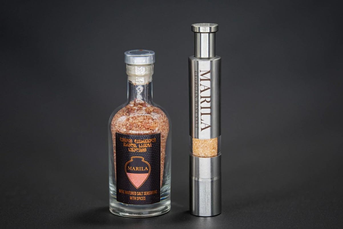 პიკანტური მარილა და ბრენდული საფქავავი - ნაკრები